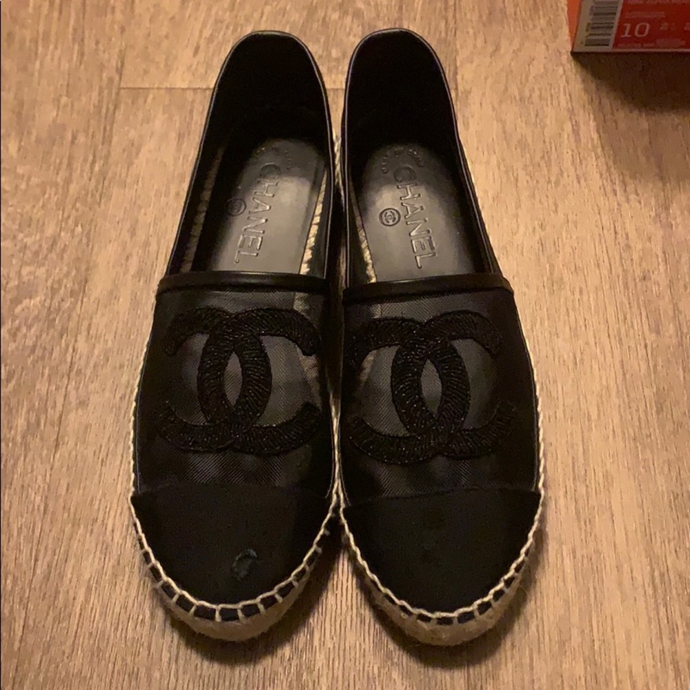 Chanel espadrille size 38